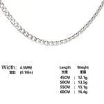 Fashion Titanium Steel Men's Necklace - 图片 10