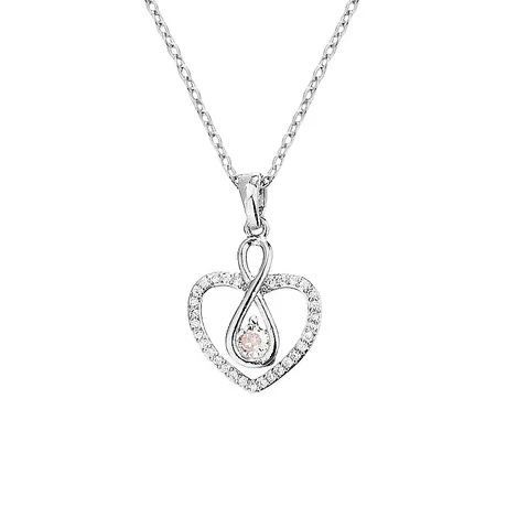 nk9_315_866860967904.jpg "You Complete Me" Custom Infinity Heart Necklace - 图片 1