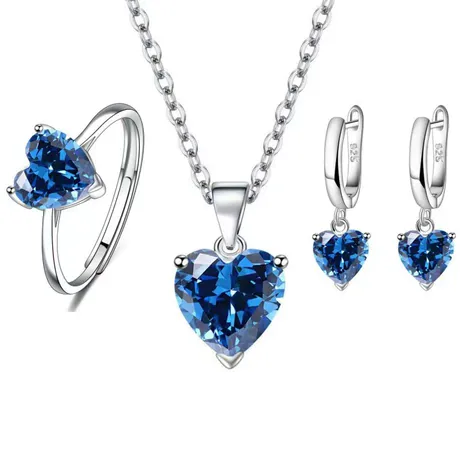 nk9_316_945825758082.jpg “Snuggles” Polar Bear Heart Necklace For Mother And Baby Sterling Silver - 图片 1