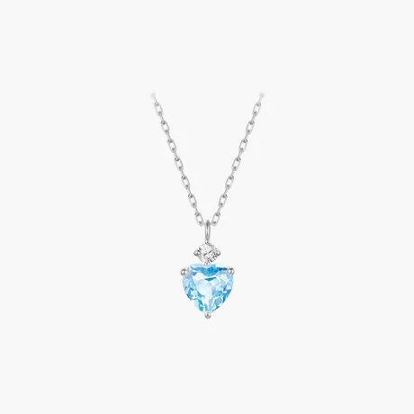 nk9_325_1074784570610.jpg Twist Personalized Heart Necklace With Two Birthstones - 图片 1
